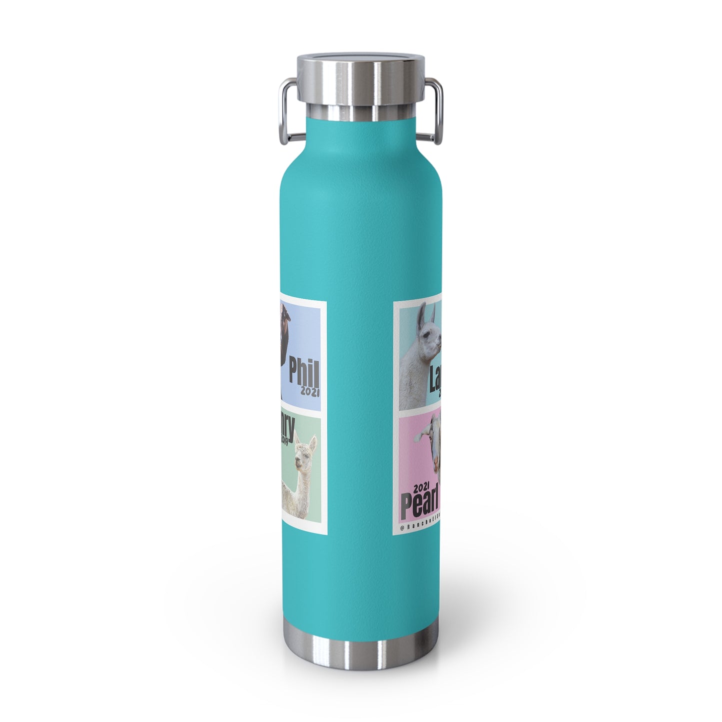 VACUUM INSULATED BOTTLE 22oz - THE WHOLE GANG - PASTEL