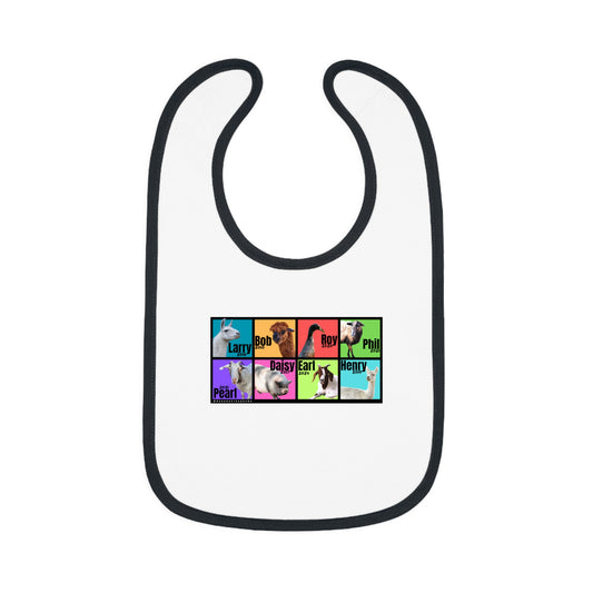 THE WHOLE GANG - BABY BIB - BOLD