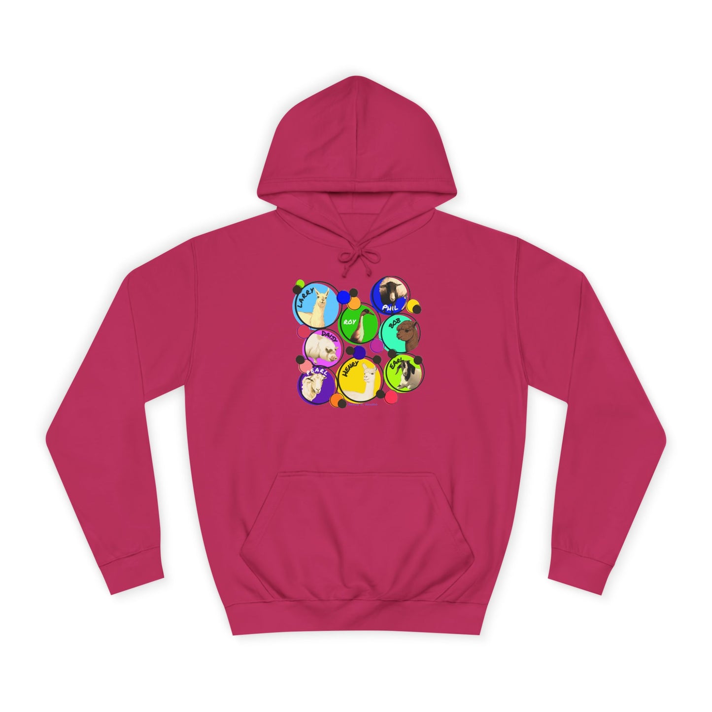 ADULT HOODIE (UNISEX) - THE WHOLE GANG  - CALI SUN