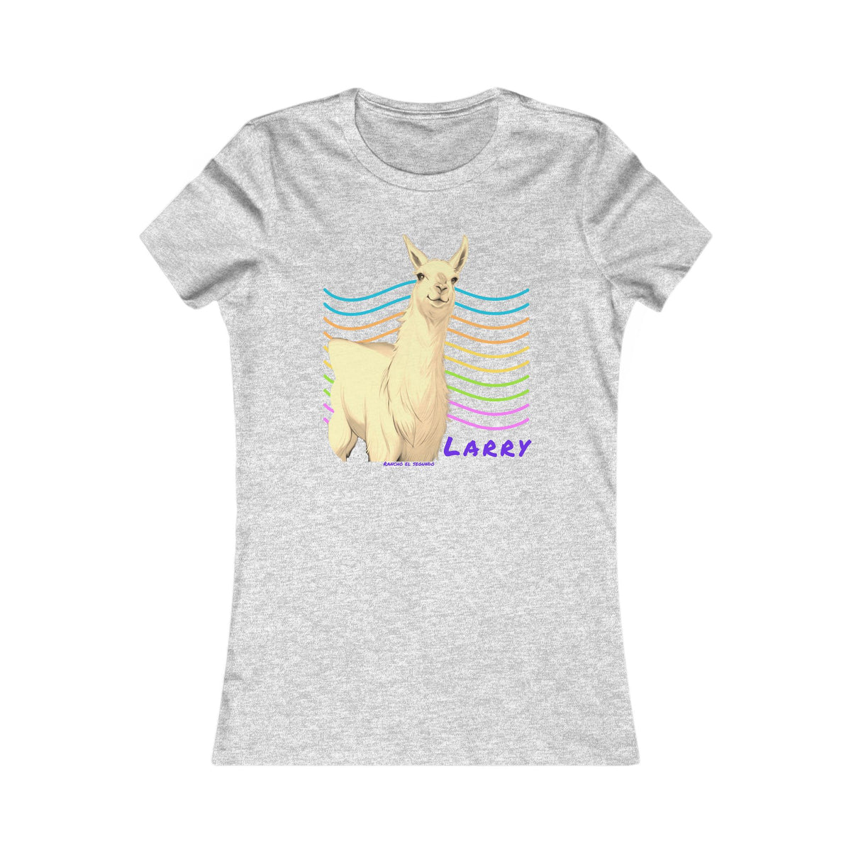 WOMENS SLIM CUT T-SHIRT - LARRY - CALI SUN