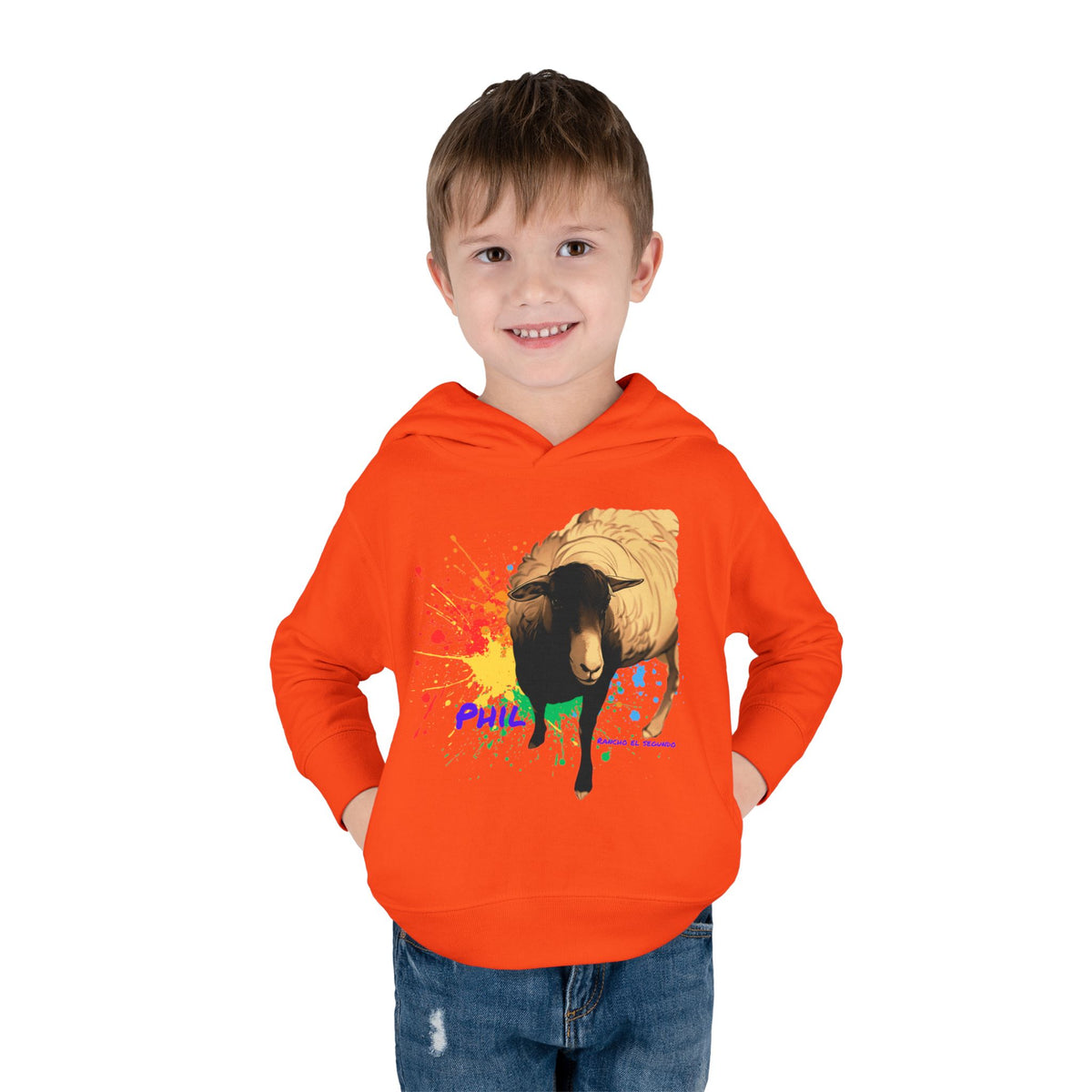 TODDLER HOODIE - PHIL - CALI SUN
