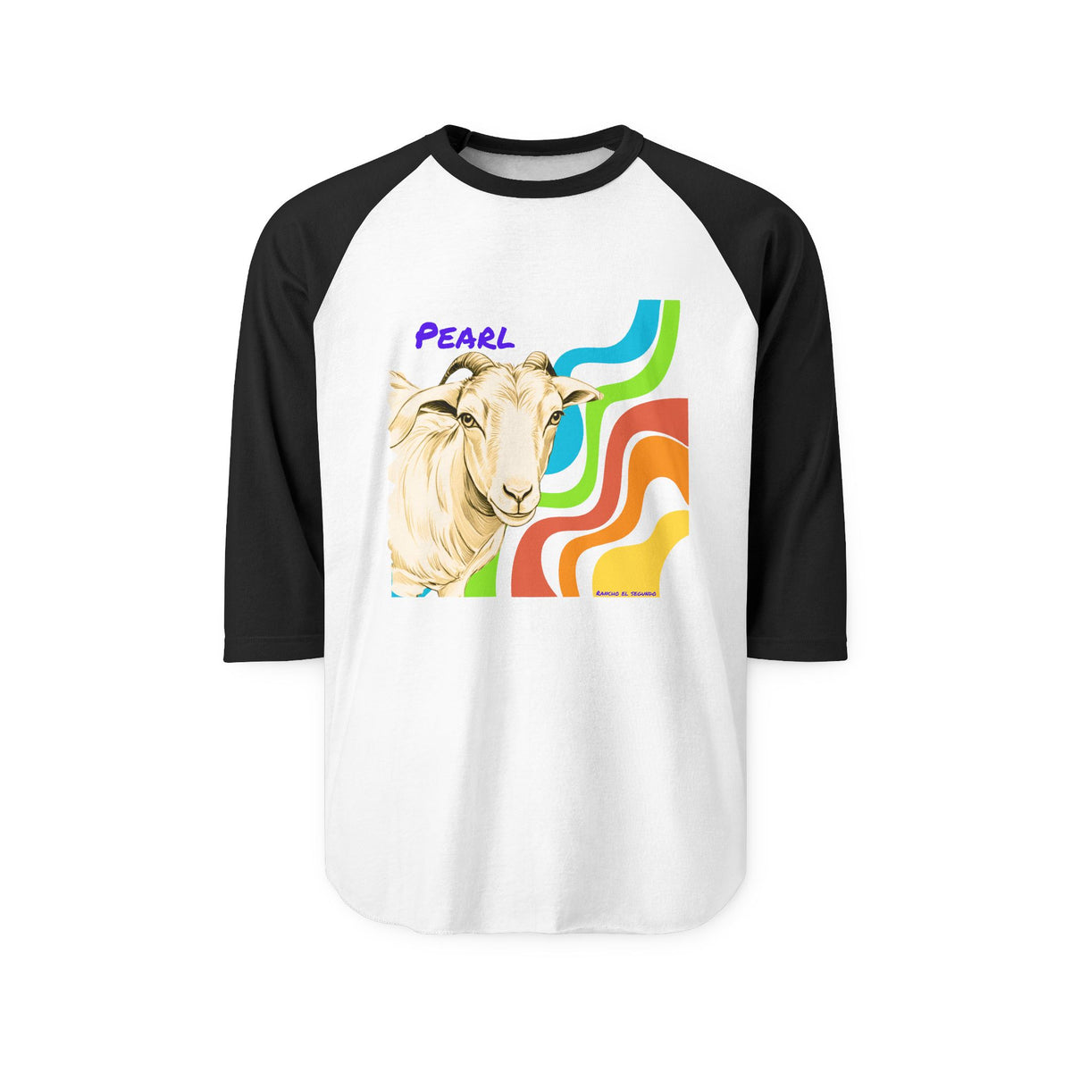 BASEBALL T-SHIRT (UNISEX) - PEARL - CALI SUN