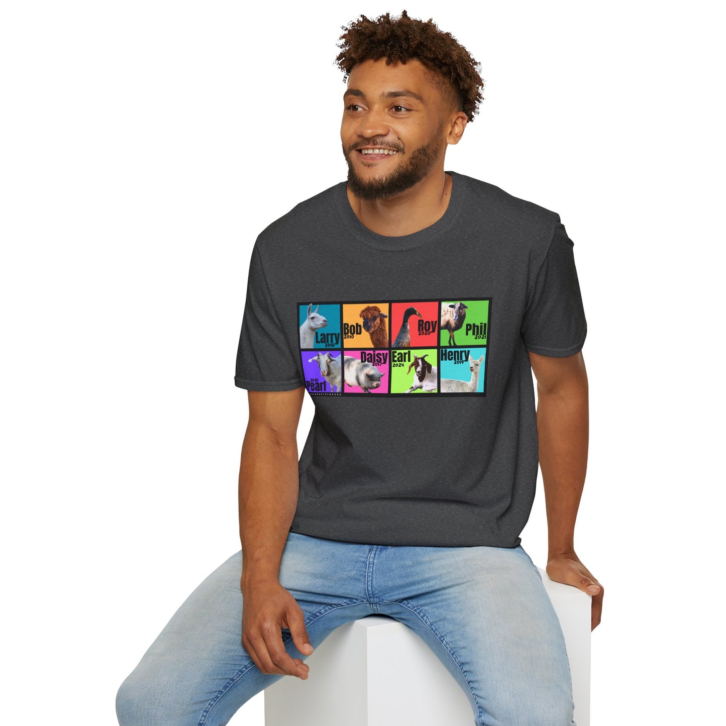 THE WHOLE GANG - ADULT SOFTSTYLE TEE -  BOLD