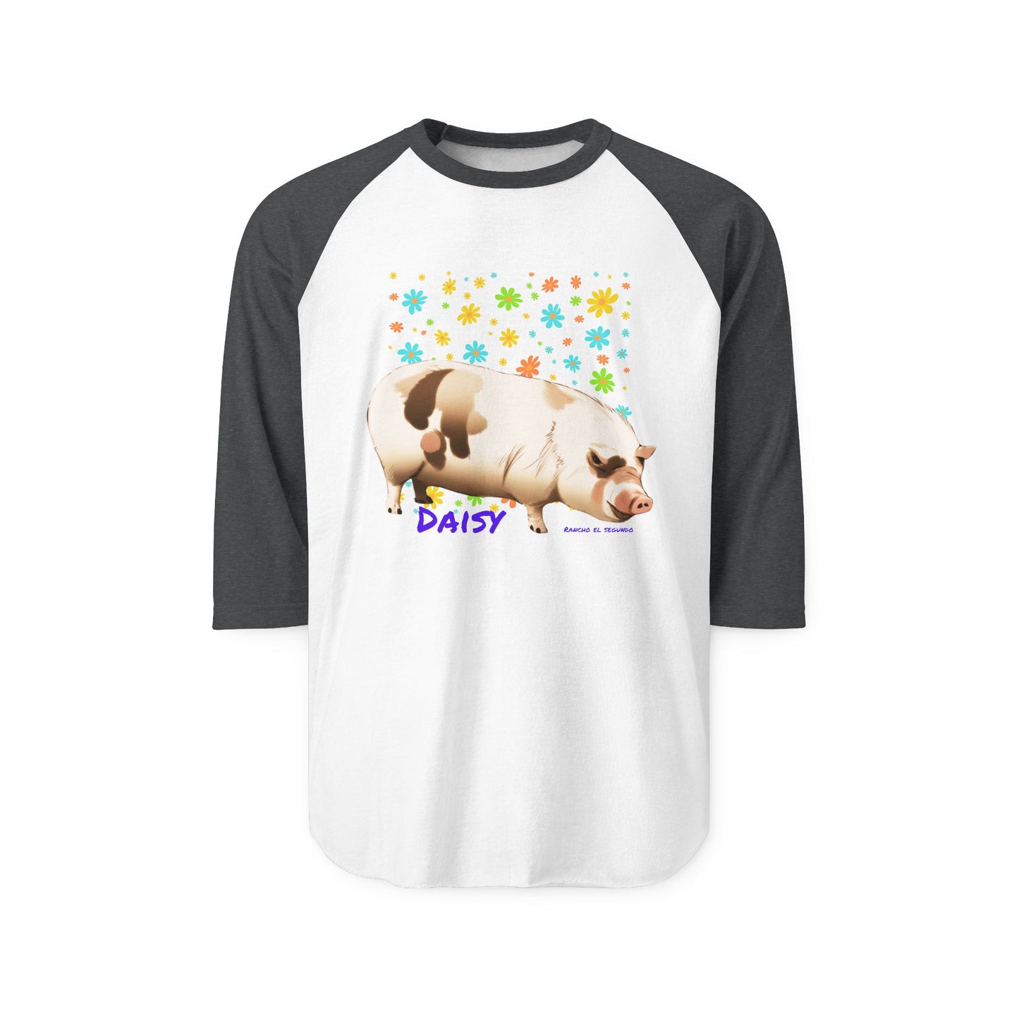 BASEBALL T-SHIRT (UNISEX) - DAISY - CALI SUN