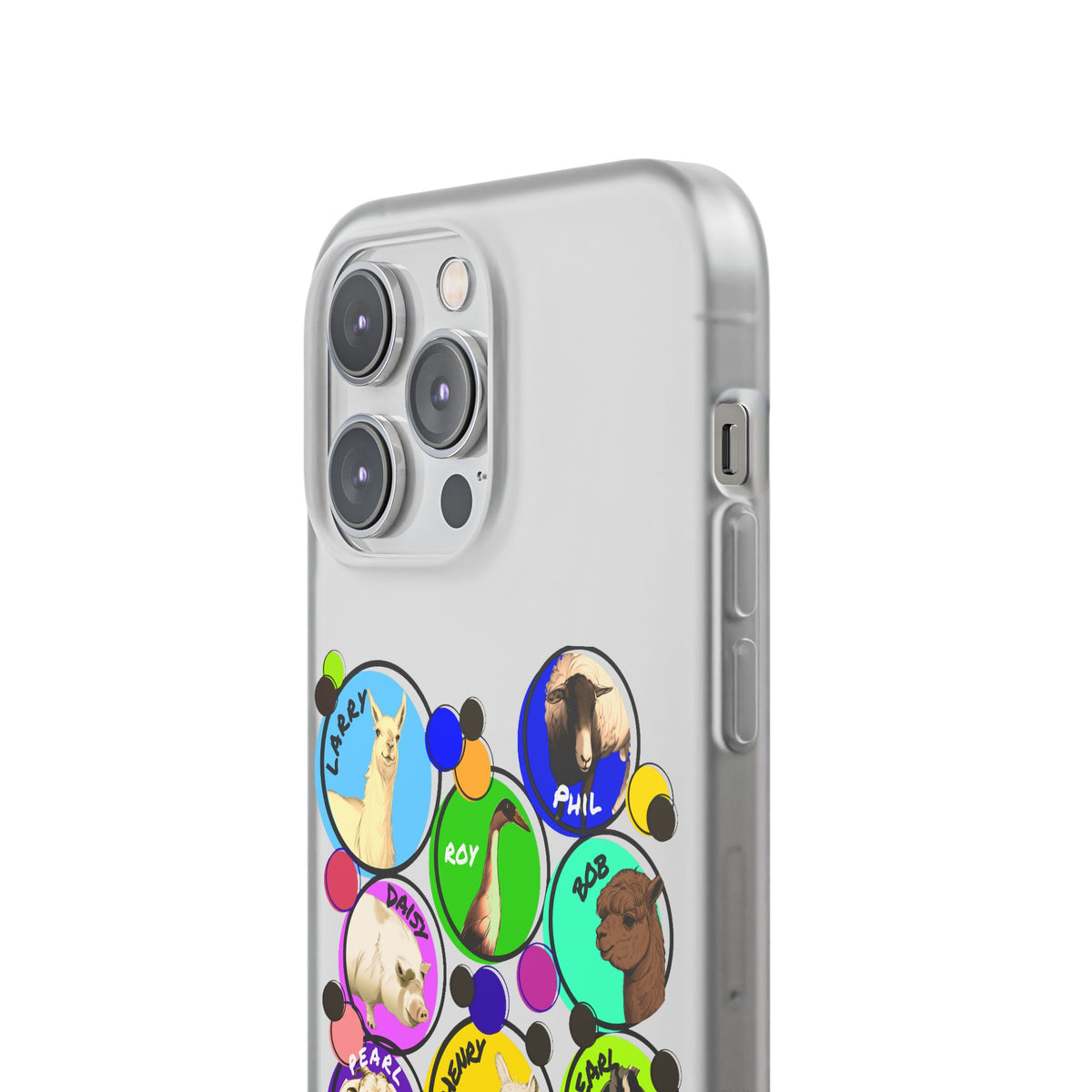 IPHONE & GALAXY FLEXI CASE - THE WHOLE GANG - CALI SUN