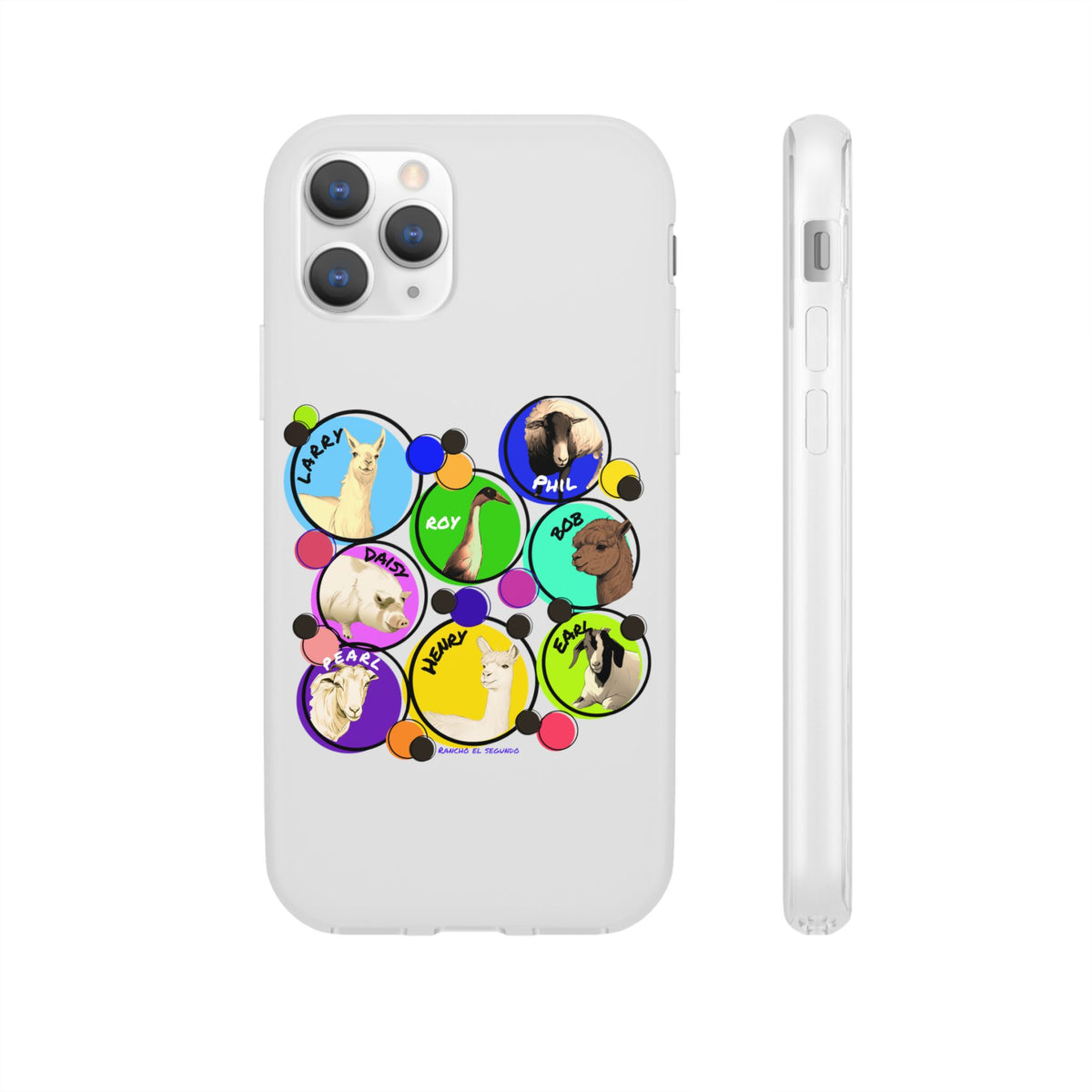IPHONE & GALAXY FLEXI CASE - THE WHOLE GANG - CALI SUN