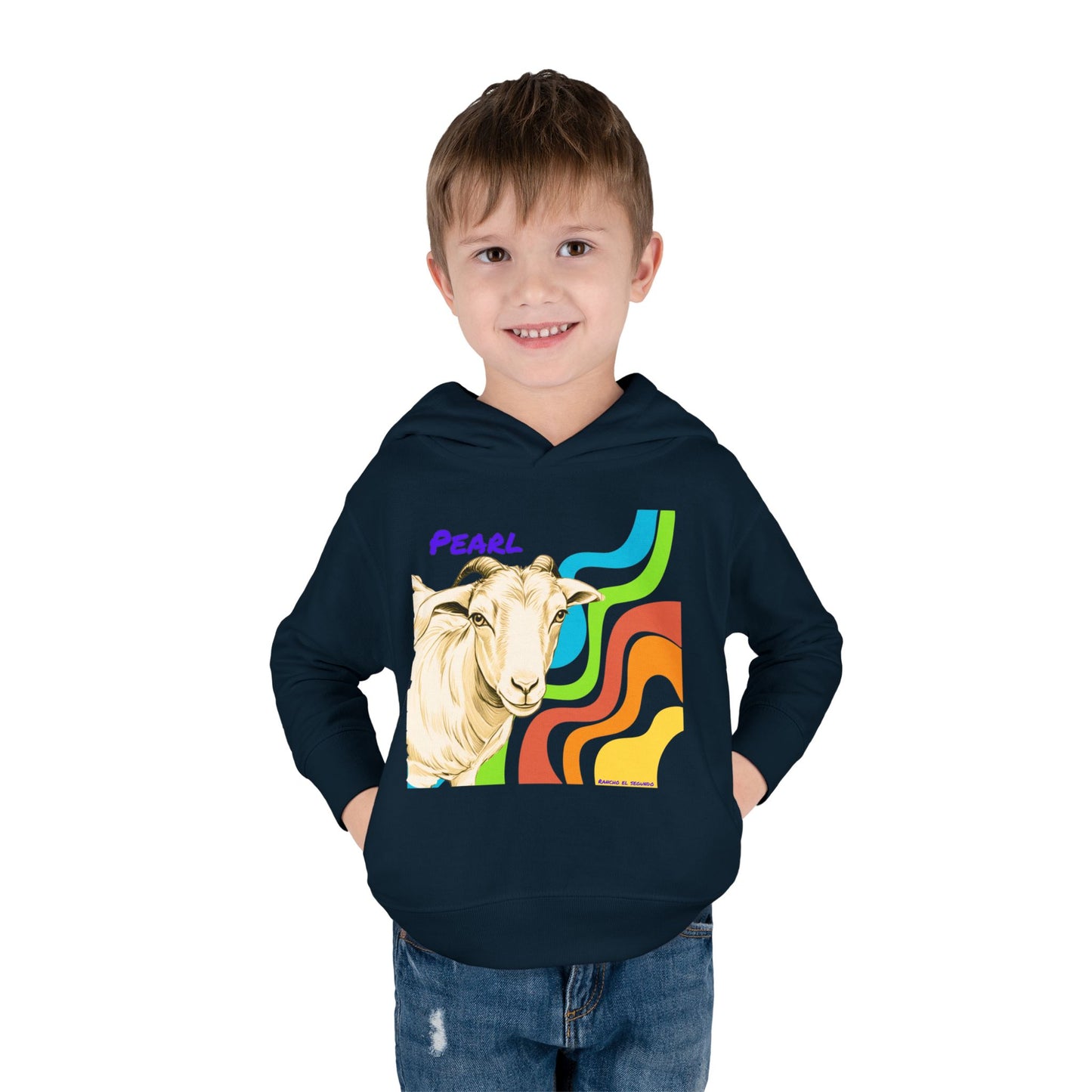 TODDLER HOODIE - PEARL - CALI SUN