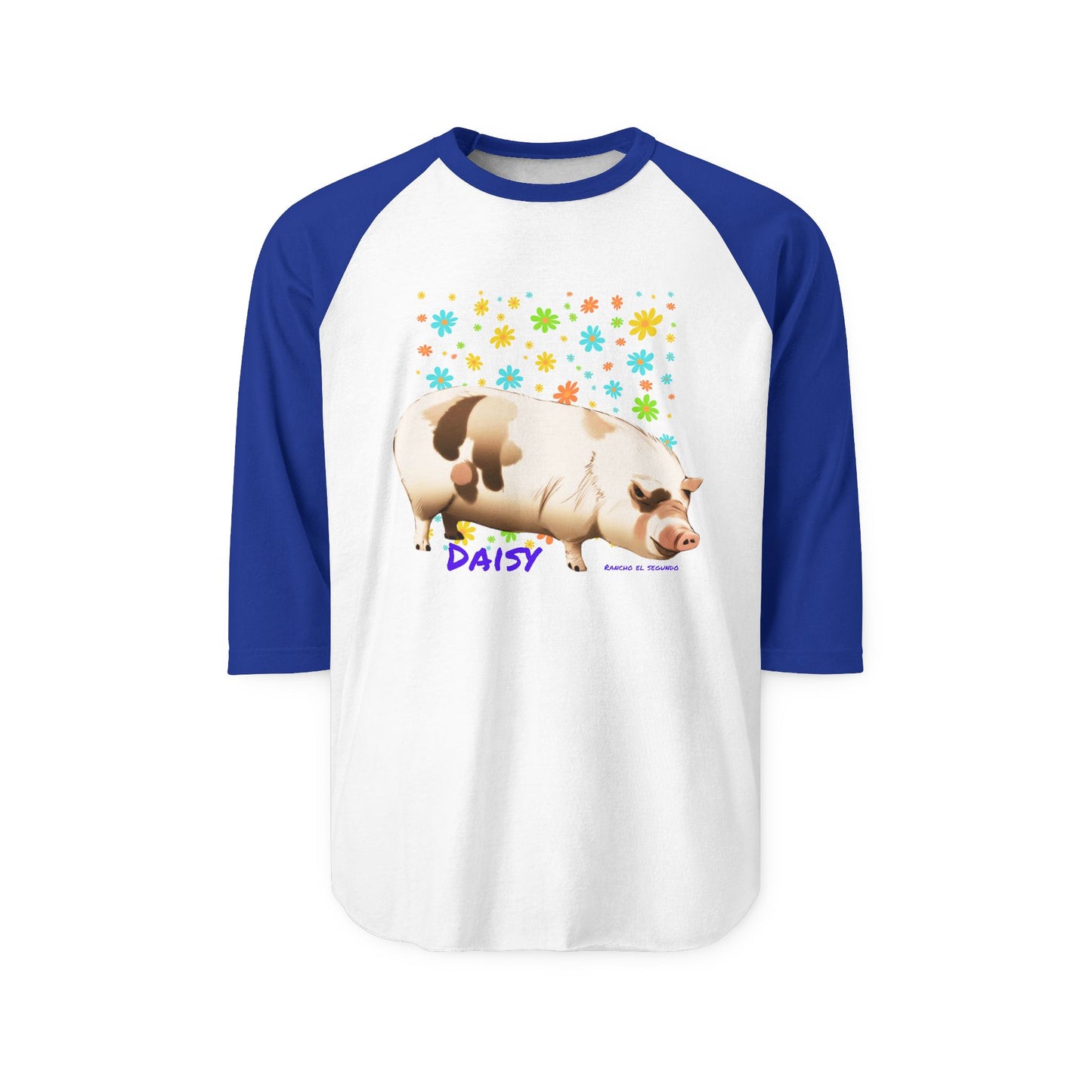 BASEBALL T-SHIRT (UNISEX) - DAISY - CALI SUN