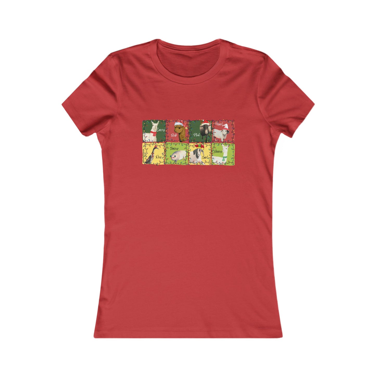 CHRISTMAS WITH THE WHOLE GANG - WOMENS TEE