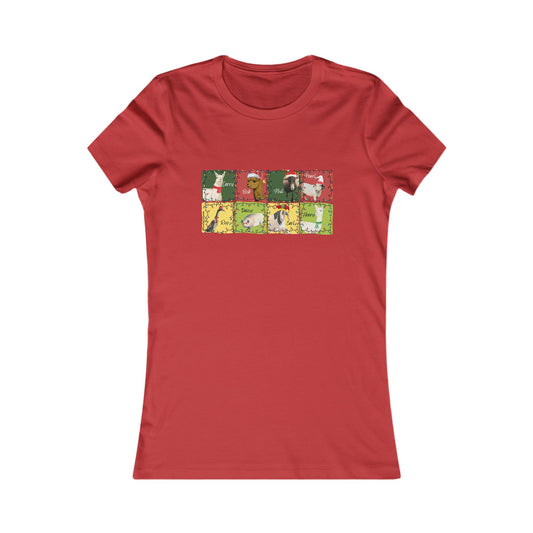 CHRISTMAS WITH THE WHOLE GANG - WOMENS TEE