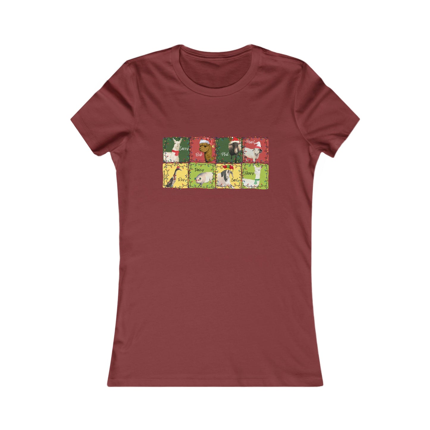 CHRISTMAS WITH THE WHOLE GANG - WOMENS TEE