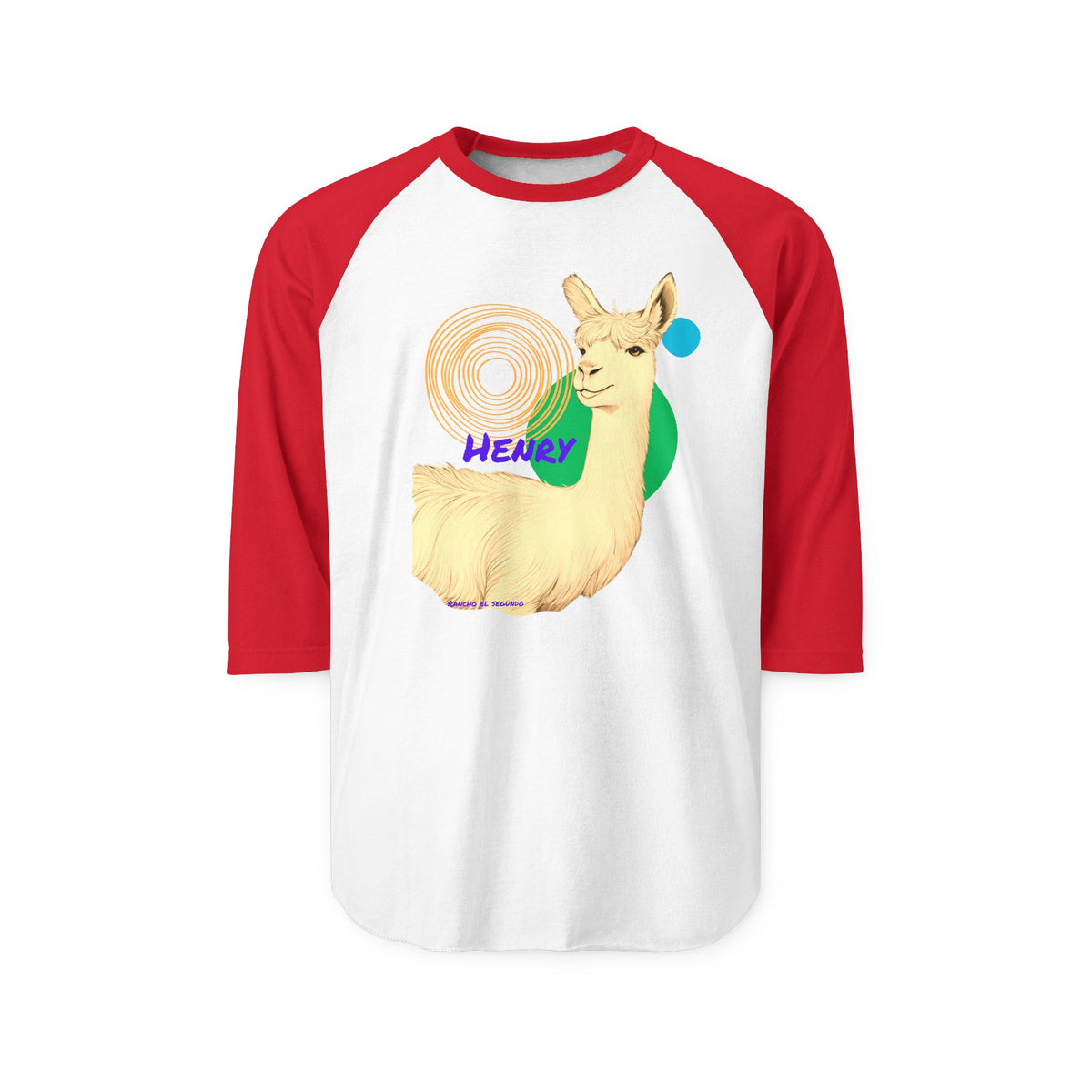 BASEBALL T-SHIRT (UNISEX) - HENRY - CALI SUN