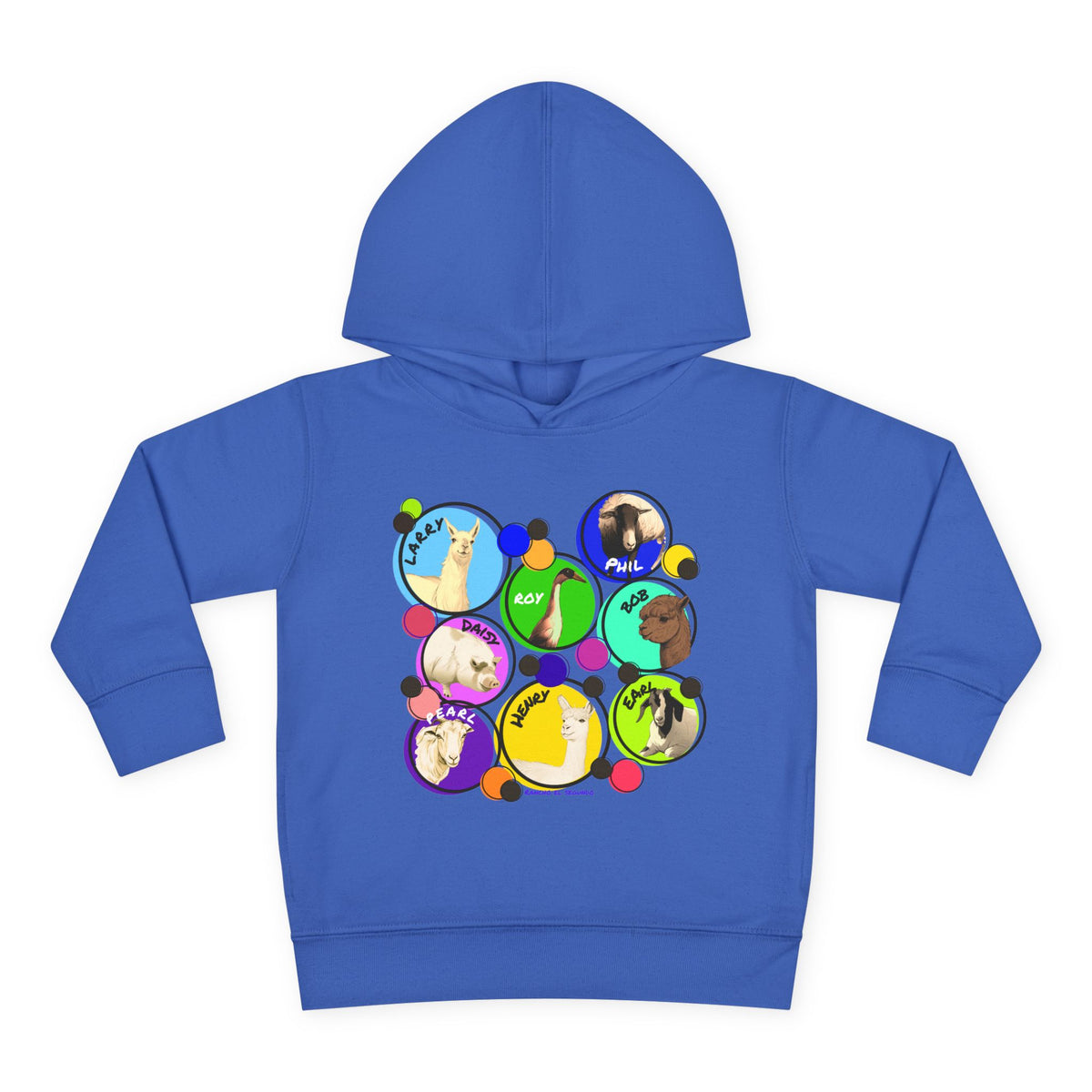 TODDLER  HOODIE - THE WHOLE GANG - CALI SUN