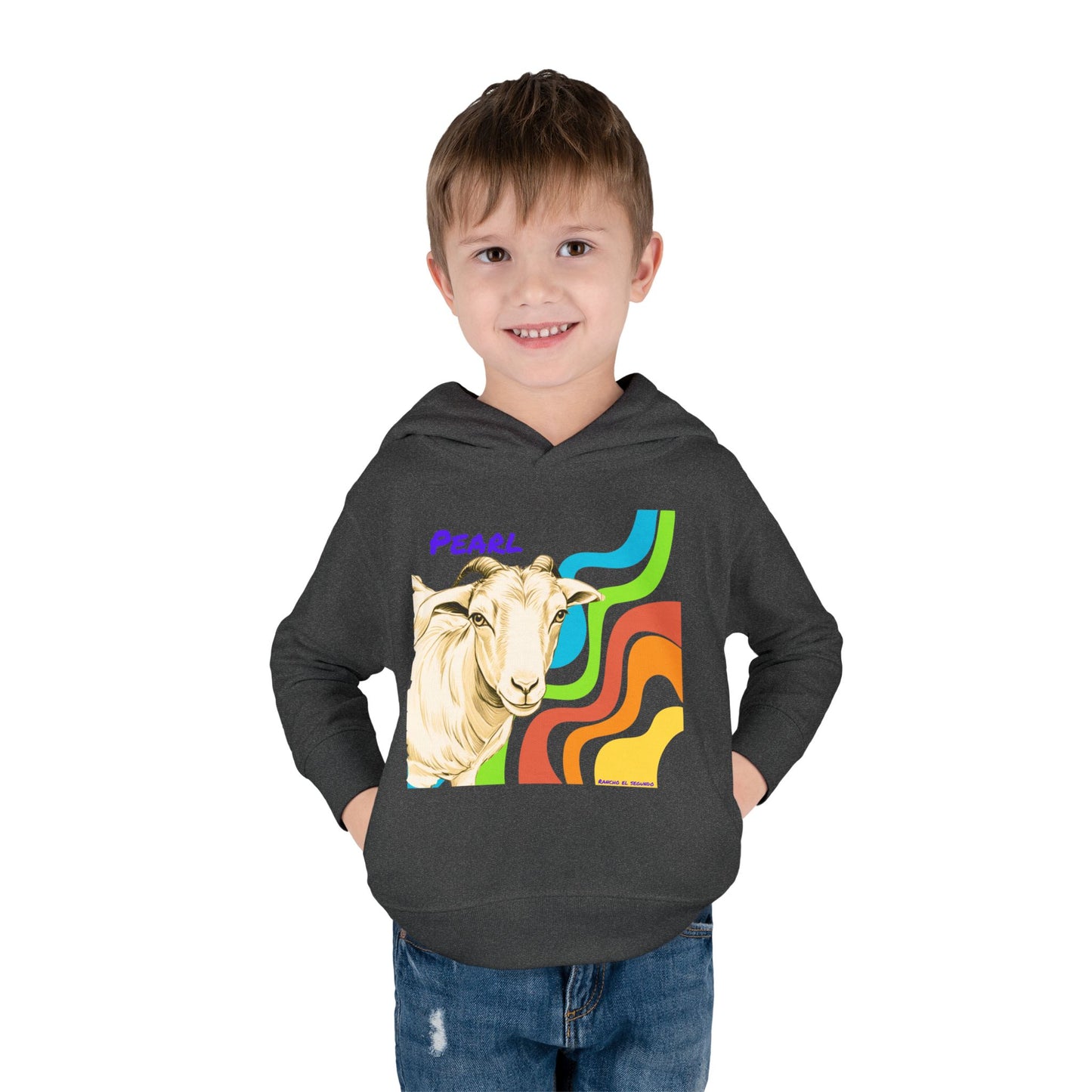 TODDLER HOODIE - PEARL - CALI SUN