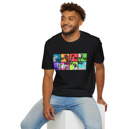 THE WHOLE GANG - ADULT SOFTSTYLE TEE -  BOLD