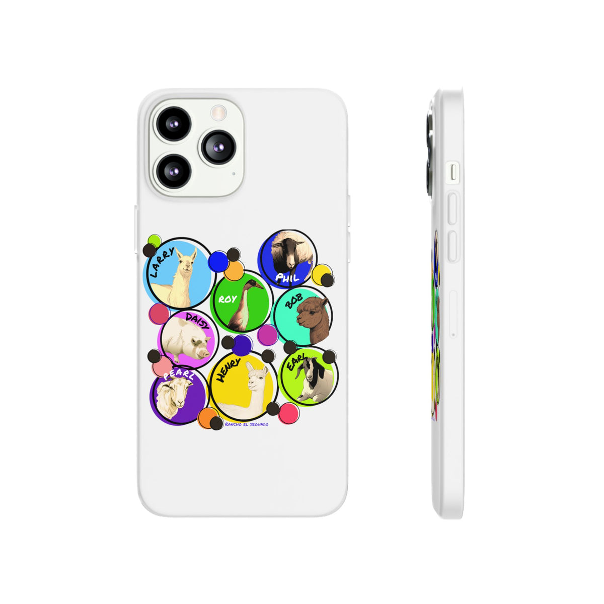 IPHONE & GALAXY FLEXI CASE - THE WHOLE GANG - CALI SUN