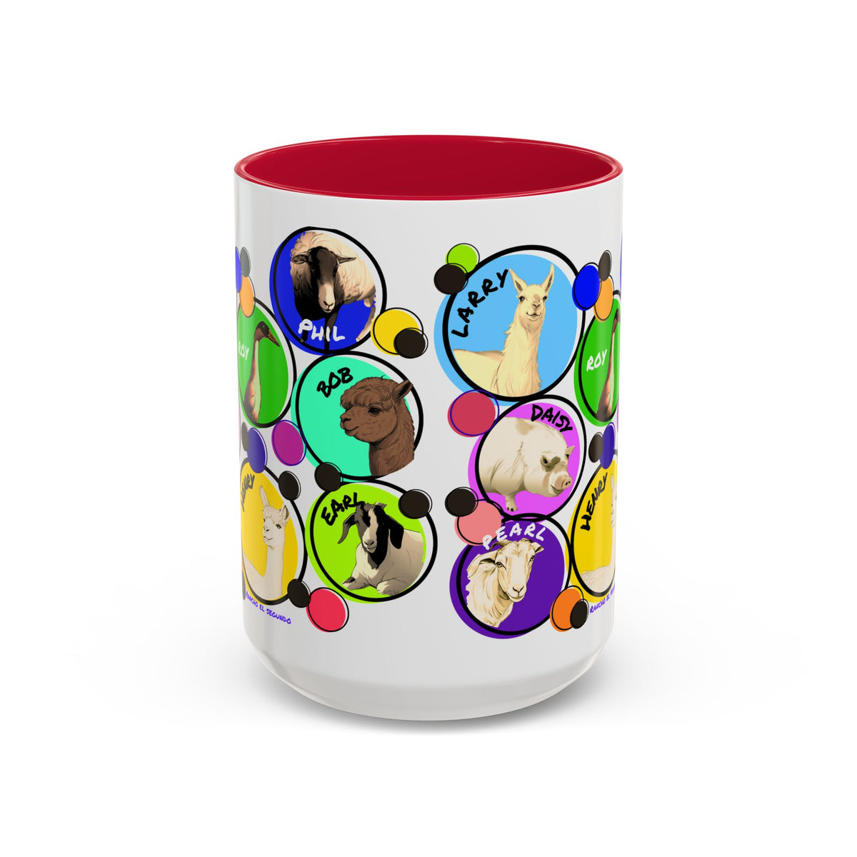 MUG - THE WHOLE GANG - MULTI COLORS - CALI SUN - 11oz, 15oz