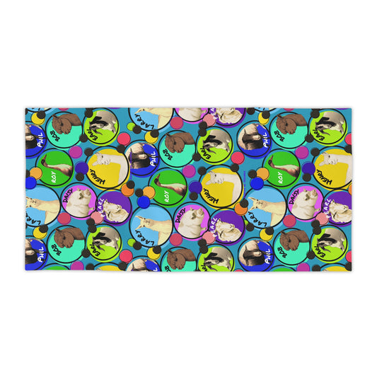 Cali Sun The Whole Gang  Beach Towel