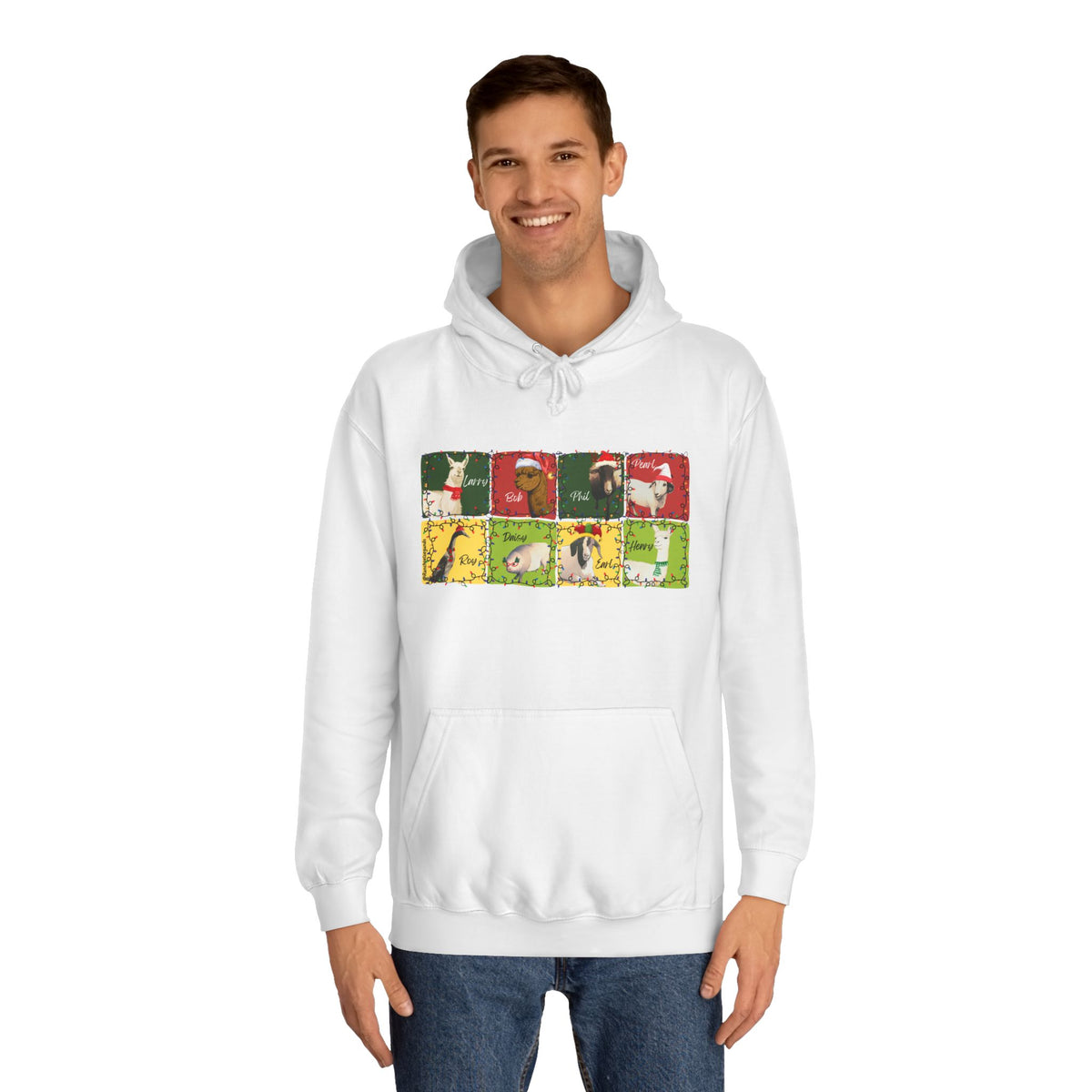 CHRISTMAS WITH THE WHOLE GANG - ADULT HOODIE