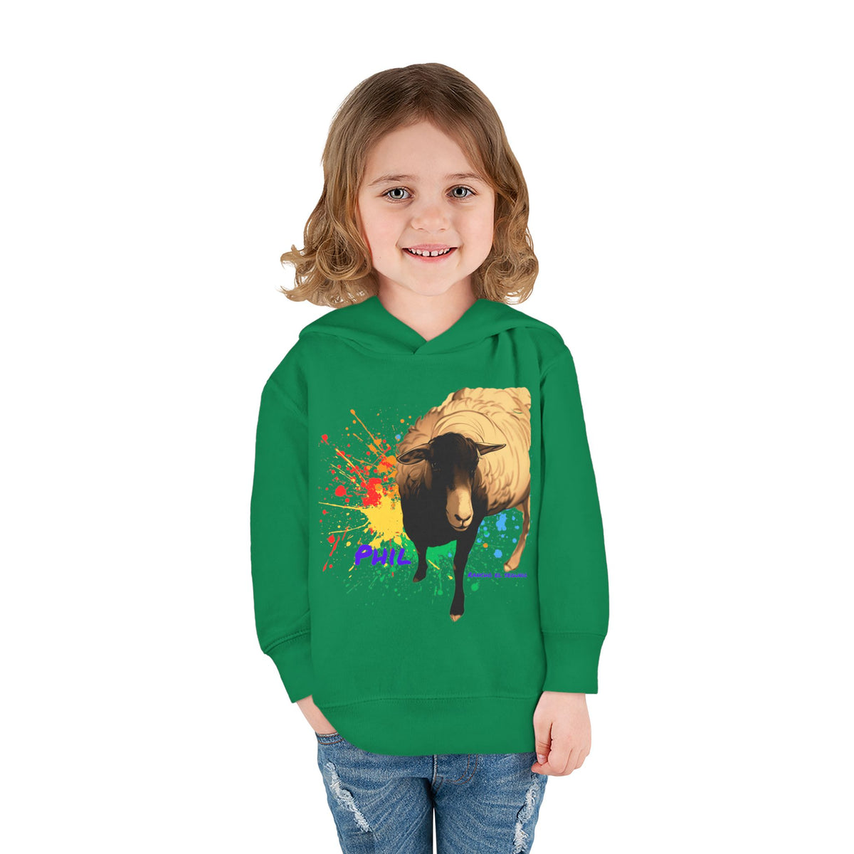 TODDLER HOODIE - PHIL - CALI SUN