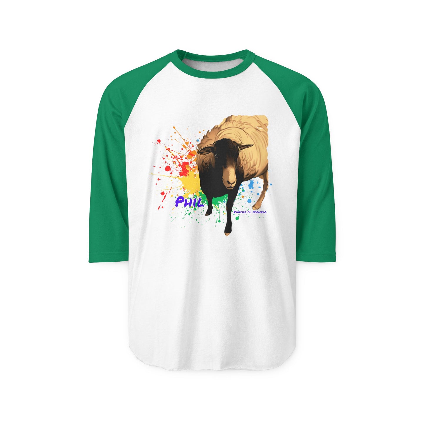 BASEBALL T-SHIRT (UNISEX) - PHIL - CALI SUN