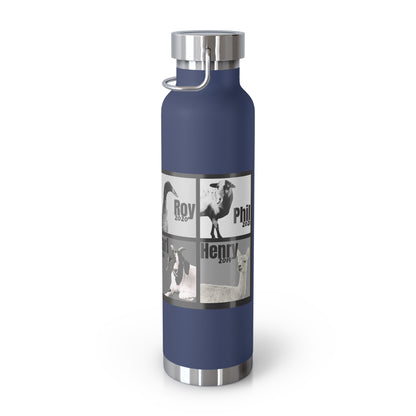 VACUUM INSULATED BOTTLE 22oz - THE WHOLE GANG - B&W