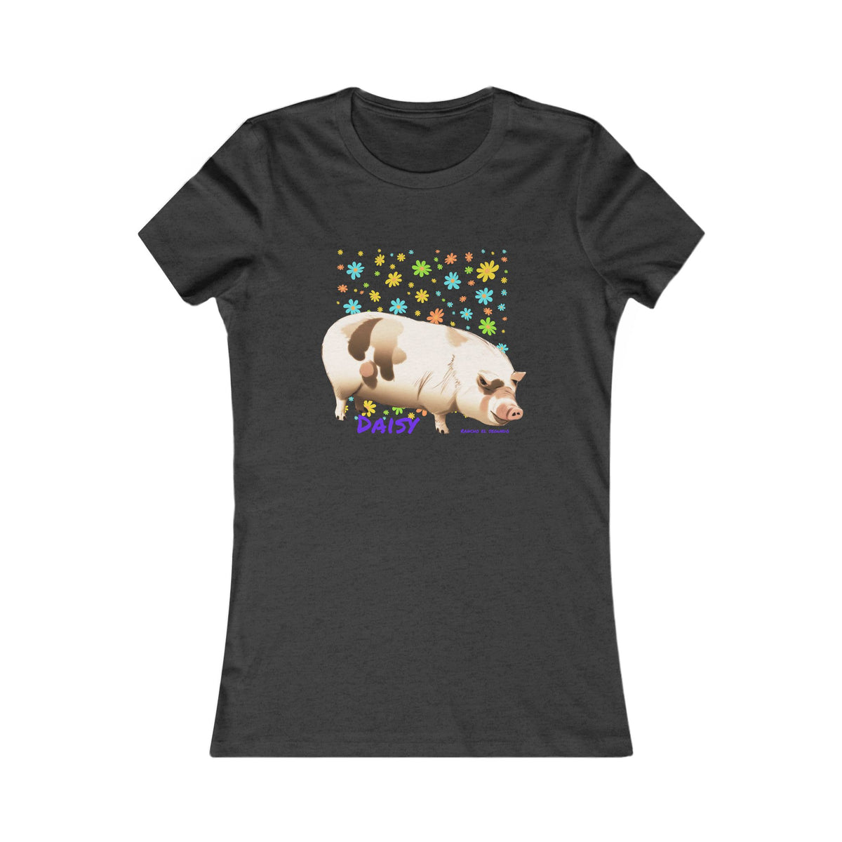 WOMENS SLIM CUT T-SHIRT - DAISY - CALI SUN