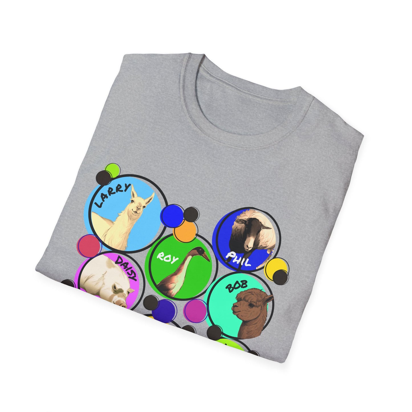 ADULT T-SHIRT - THE WHOLE GANG - CALI SUN