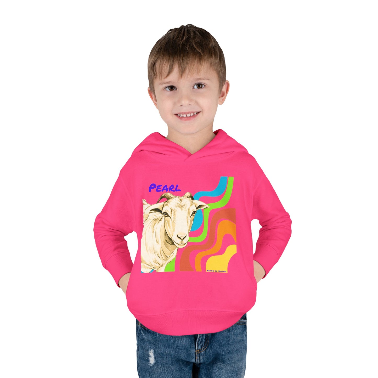 TODDLER HOODIE - PEARL - CALI SUN