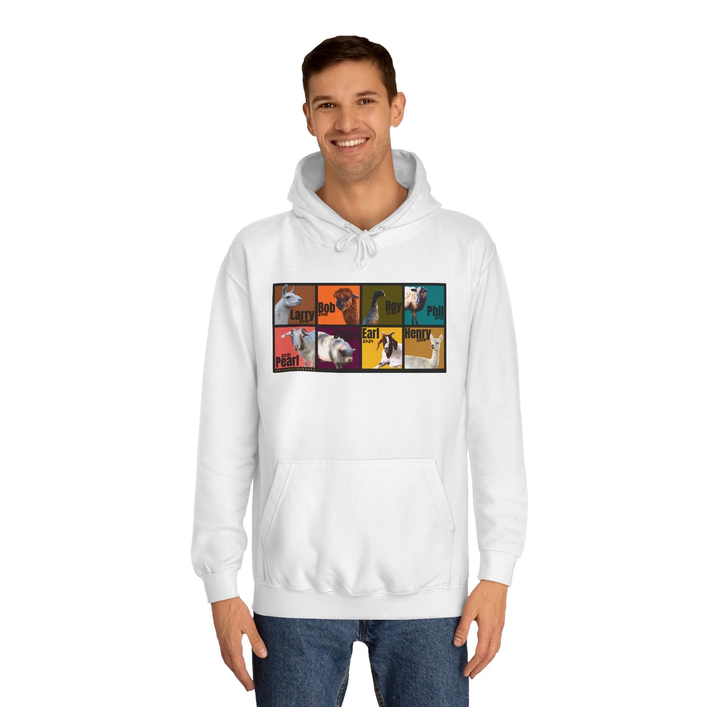 THE WHOLE GANG - ADULT HOODIE - EARTH TONES