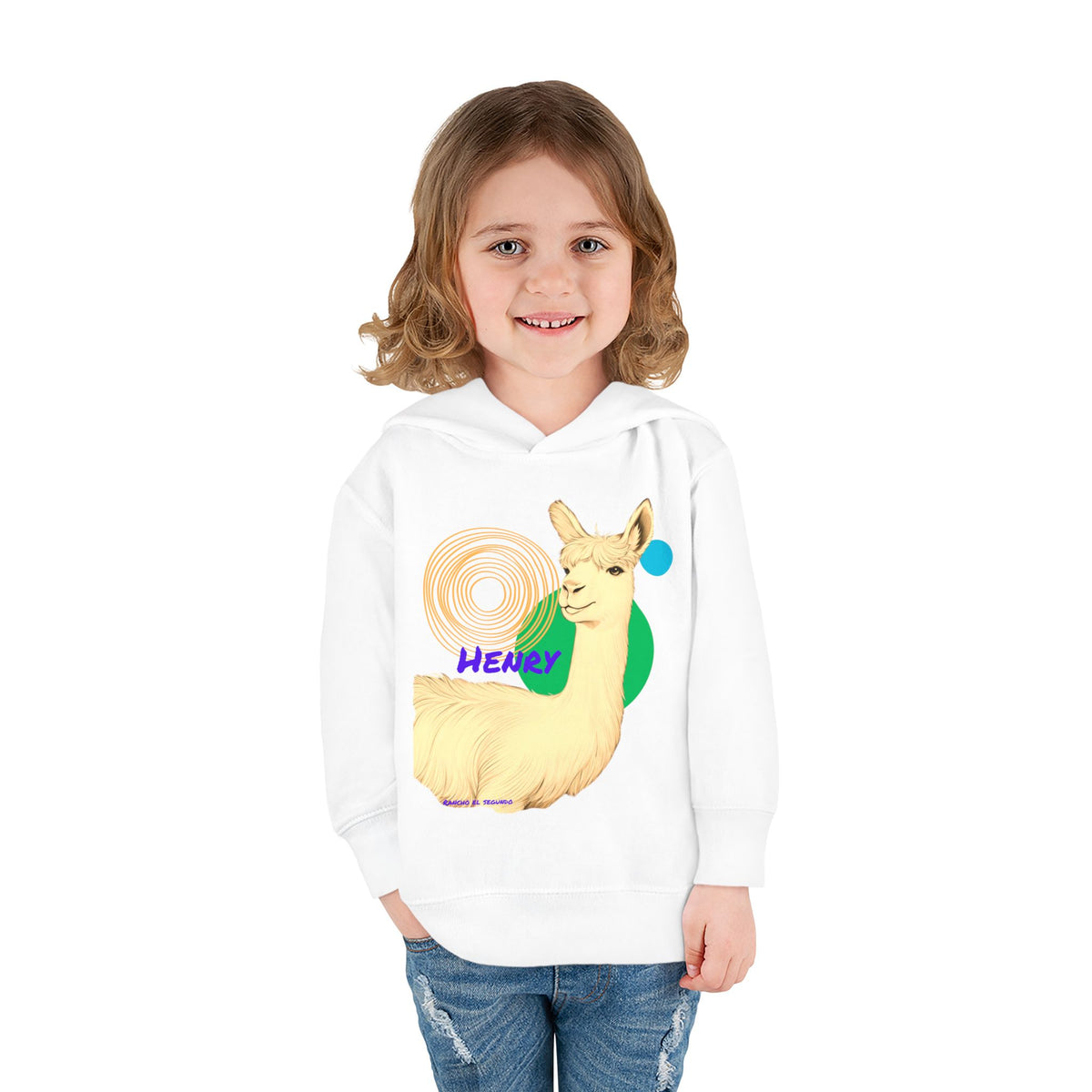TODDLER HOODIE - HENRY - CALI SUN