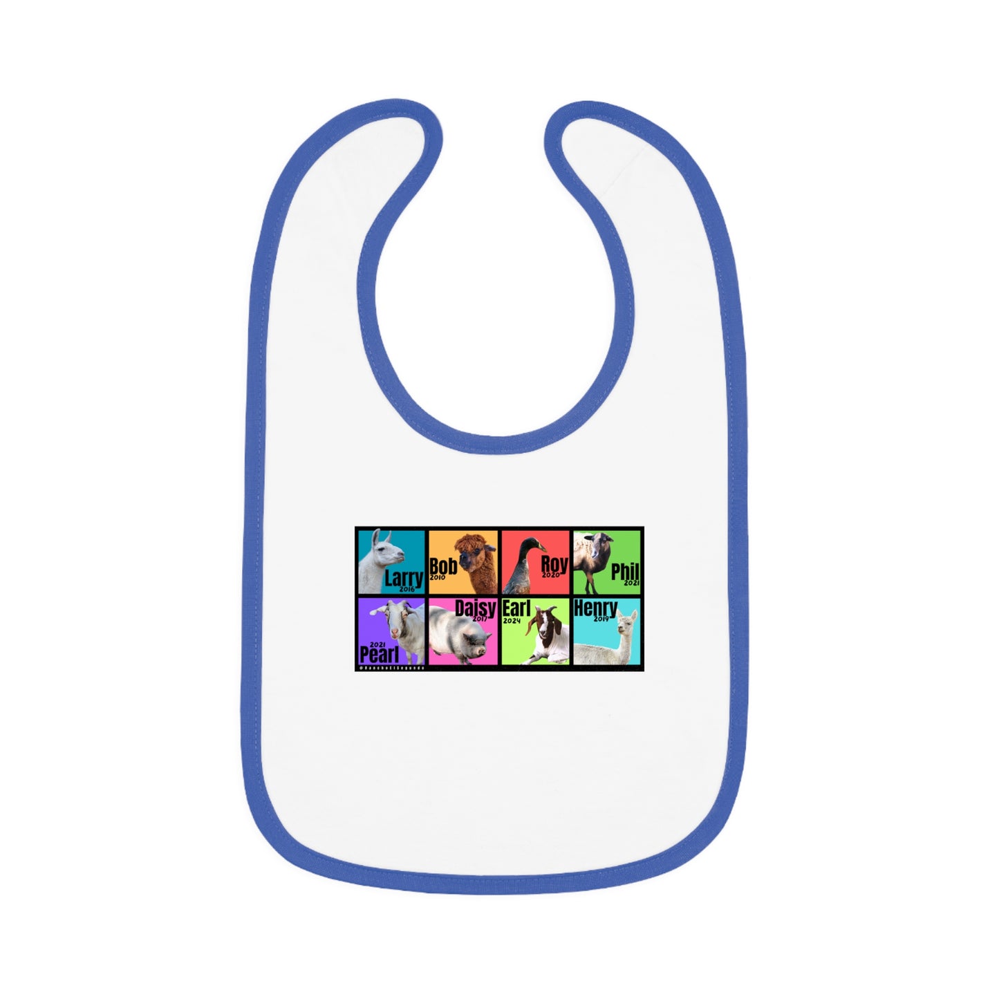 THE WHOLE GANG - BABY BIB - BOLD