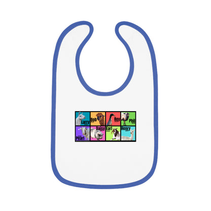 THE WHOLE GANG - BABY BIB - BOLD