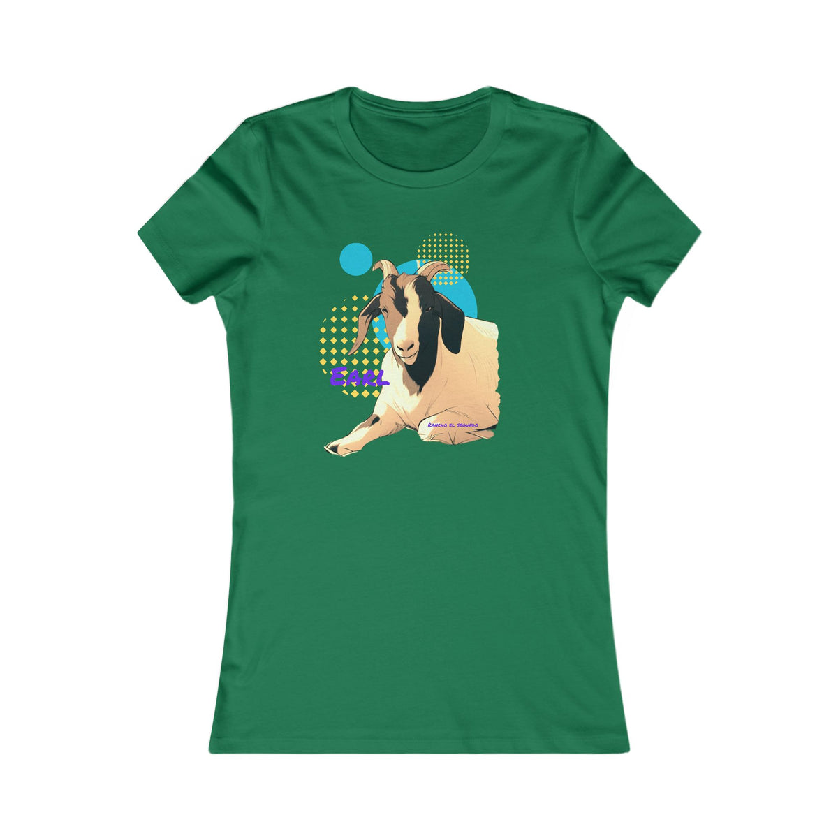 WOMENS SLIM CUT T-SHIRT - EARL - CALI SUN