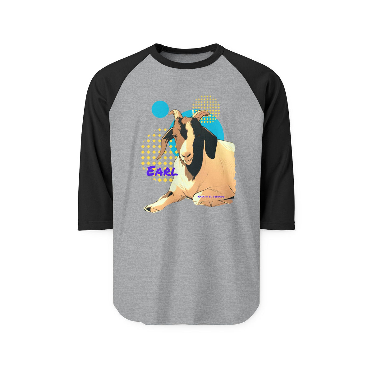 BASEBALL T-SHIRT (UNISEX) - EARL - CALI SUN