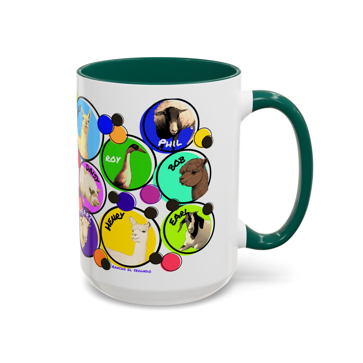 MUG - THE WHOLE GANG - MULTI COLORS - CALI SUN - 11oz, 15oz