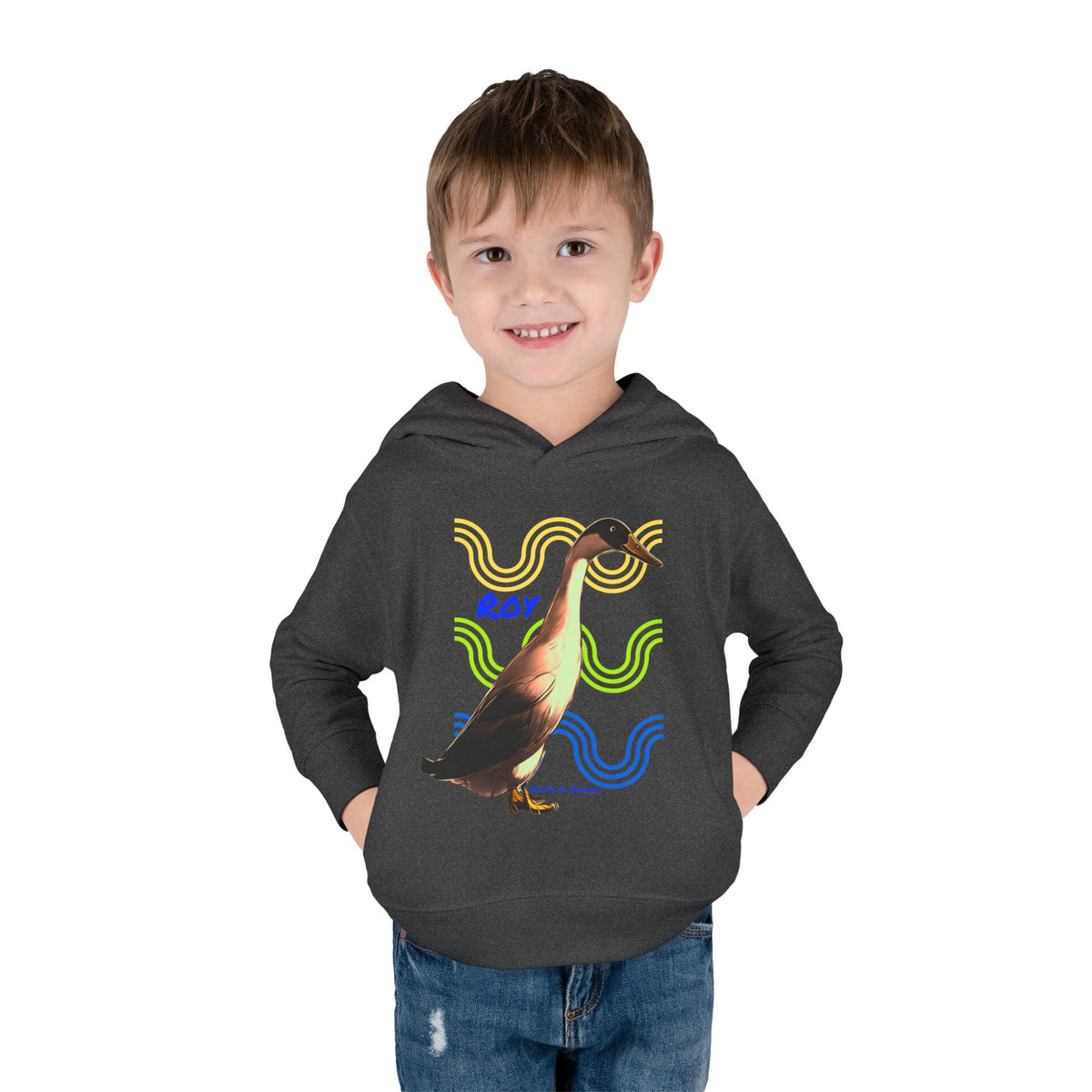 TODDLER PULLOVER HOODIE - ROY - CALI SUN