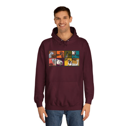 THE WHOLE GANG - ADULT HOODIE - EARTH TONES