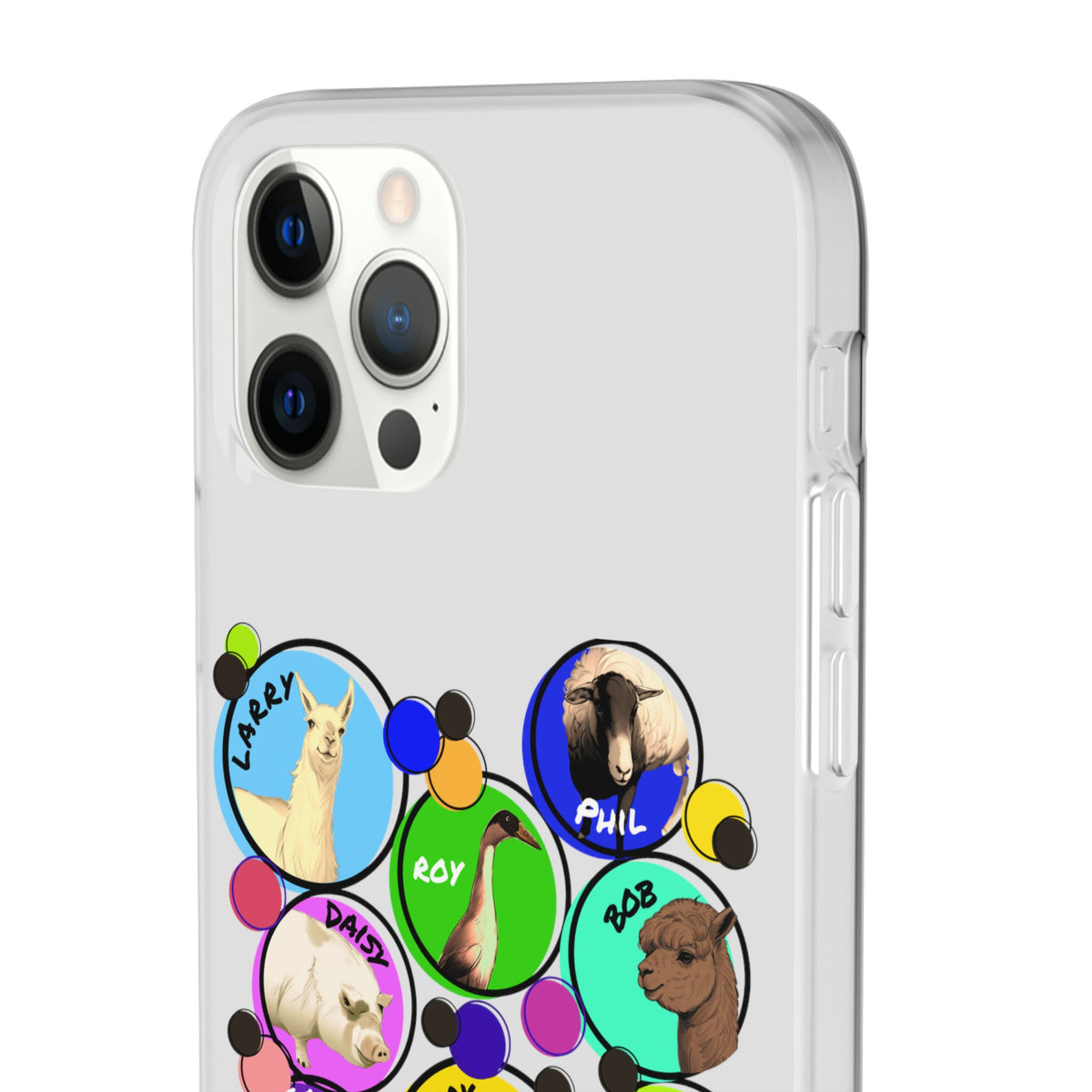 IPHONE & GALAXY FLEXI CASE - THE WHOLE GANG - CALI SUN