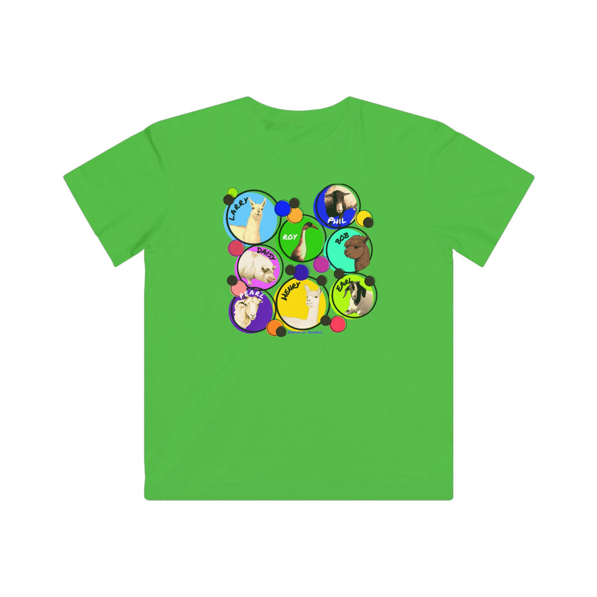 KIDS T-SHIRT - THE WHOLE GANG - CALI SUN