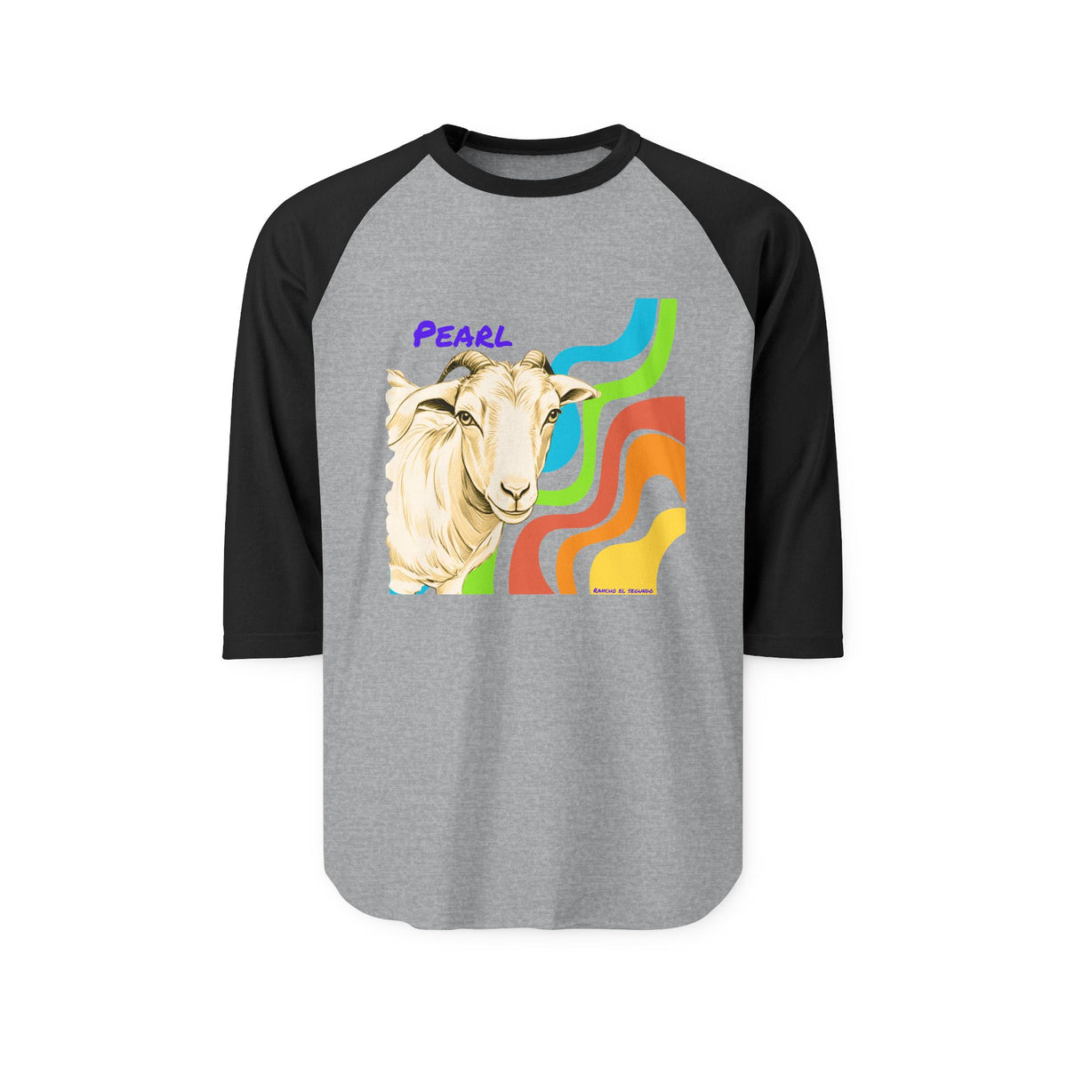 BASEBALL T-SHIRT (UNISEX) - PEARL - CALI SUN