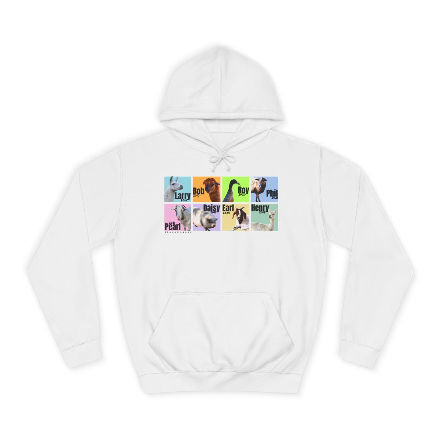 ADULT HOODIE - THE WHOLE GANG - PASTEL