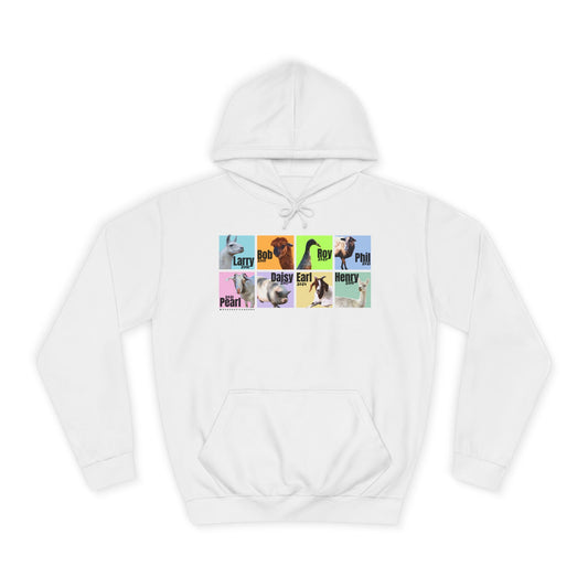 ADULT HOODIE - THE WHOLE GANG - PASTEL
