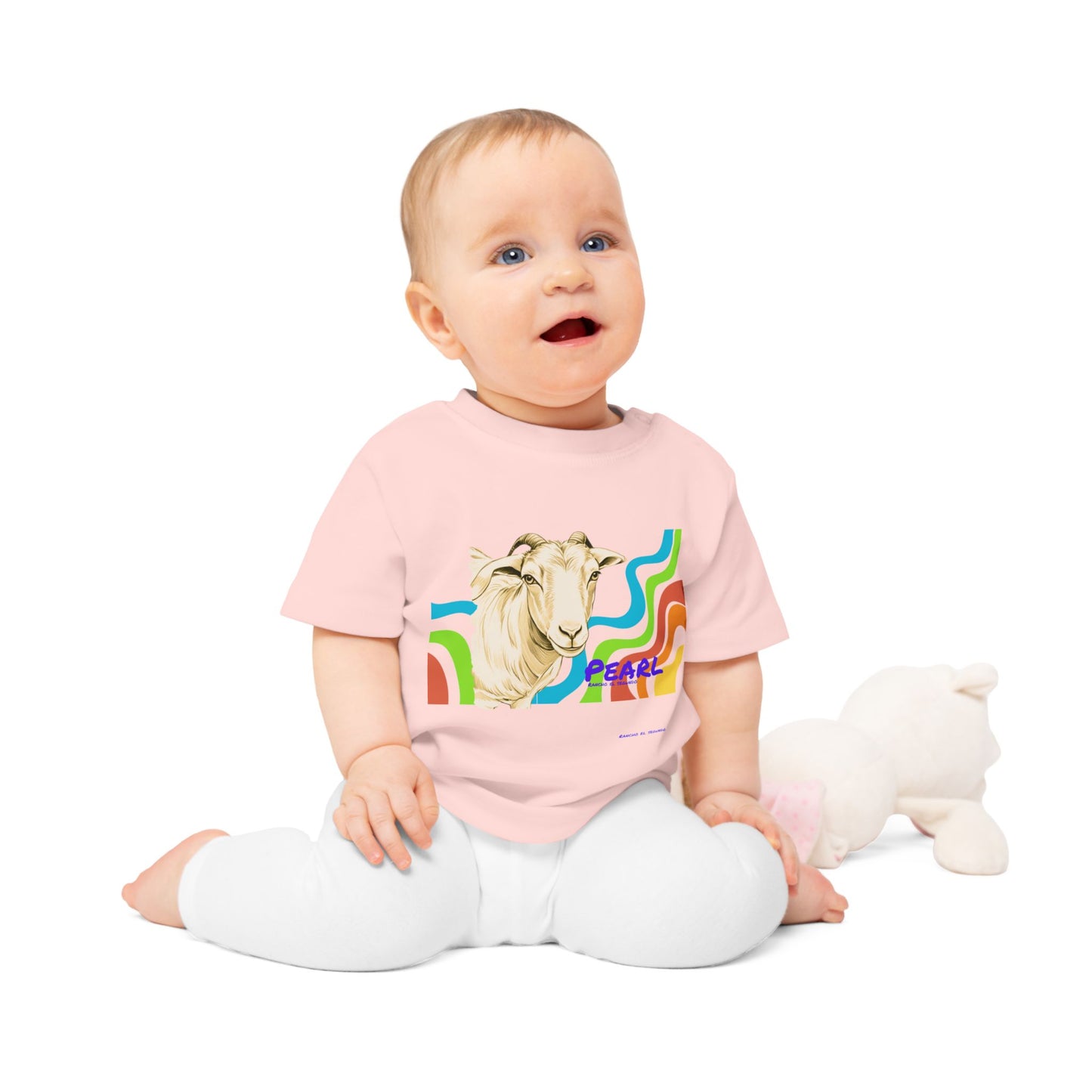 INFANT T-SHIRT - PEARL - CALI SUN