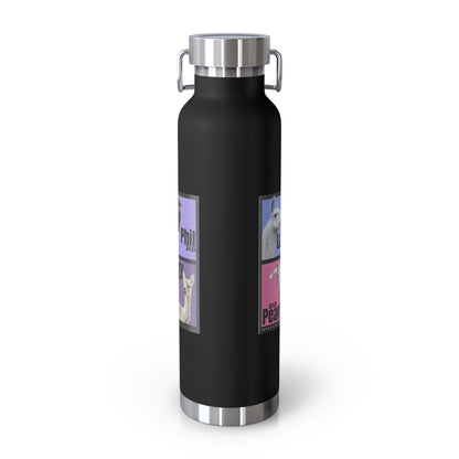 VACUUM INSULATED BOTTLE 22oz - THE WHOLE GANG - PURPLE