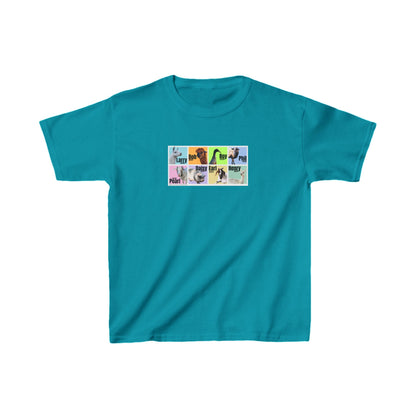 THE WHOLE GANG - KIDS TEE -  PASTEL