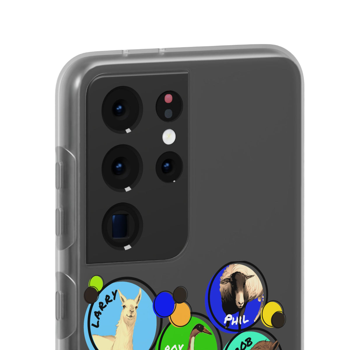 IPHONE & GALAXY FLEXI CASE - THE WHOLE GANG - CALI SUN