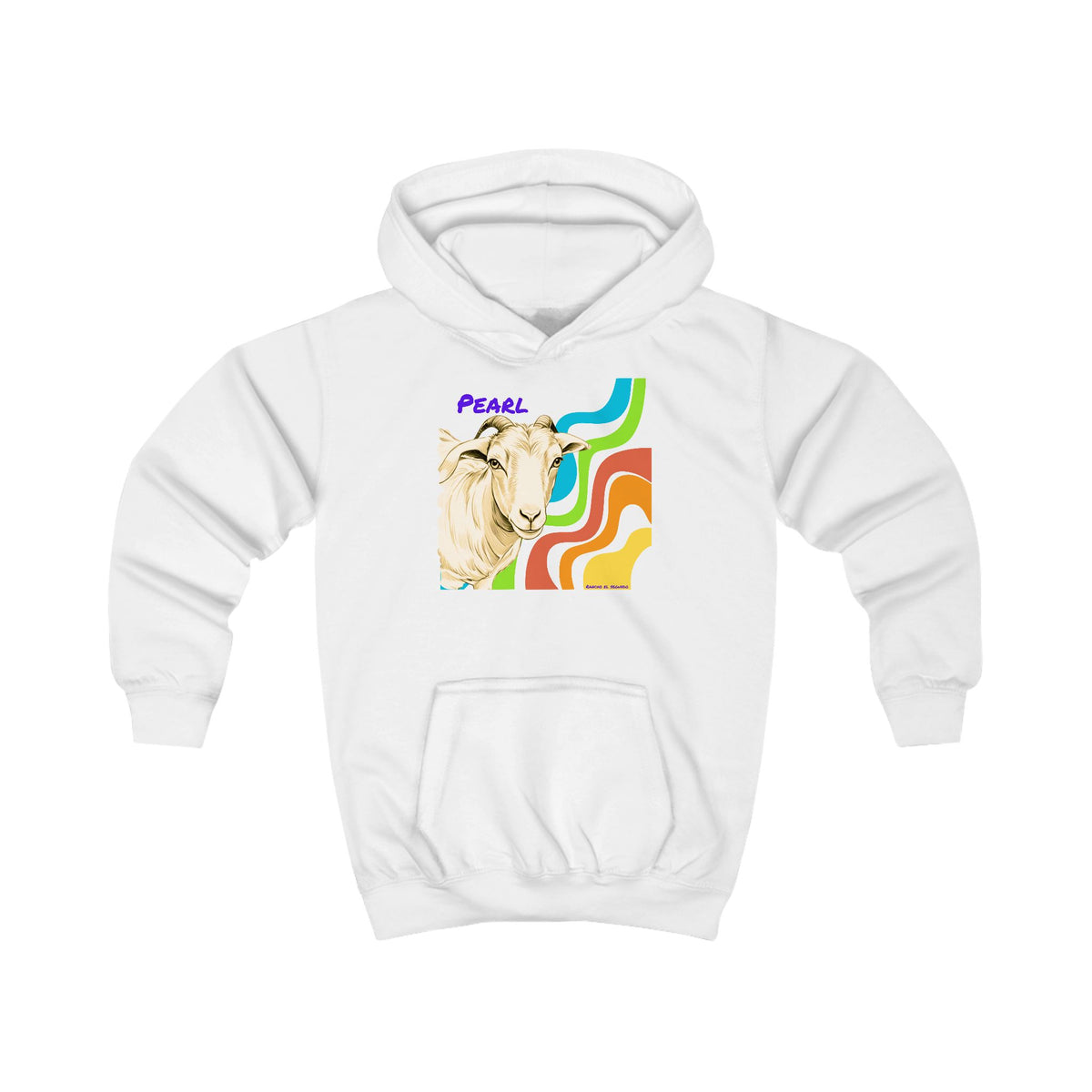 KIDS HOODIE - PEARL - CALI SUN