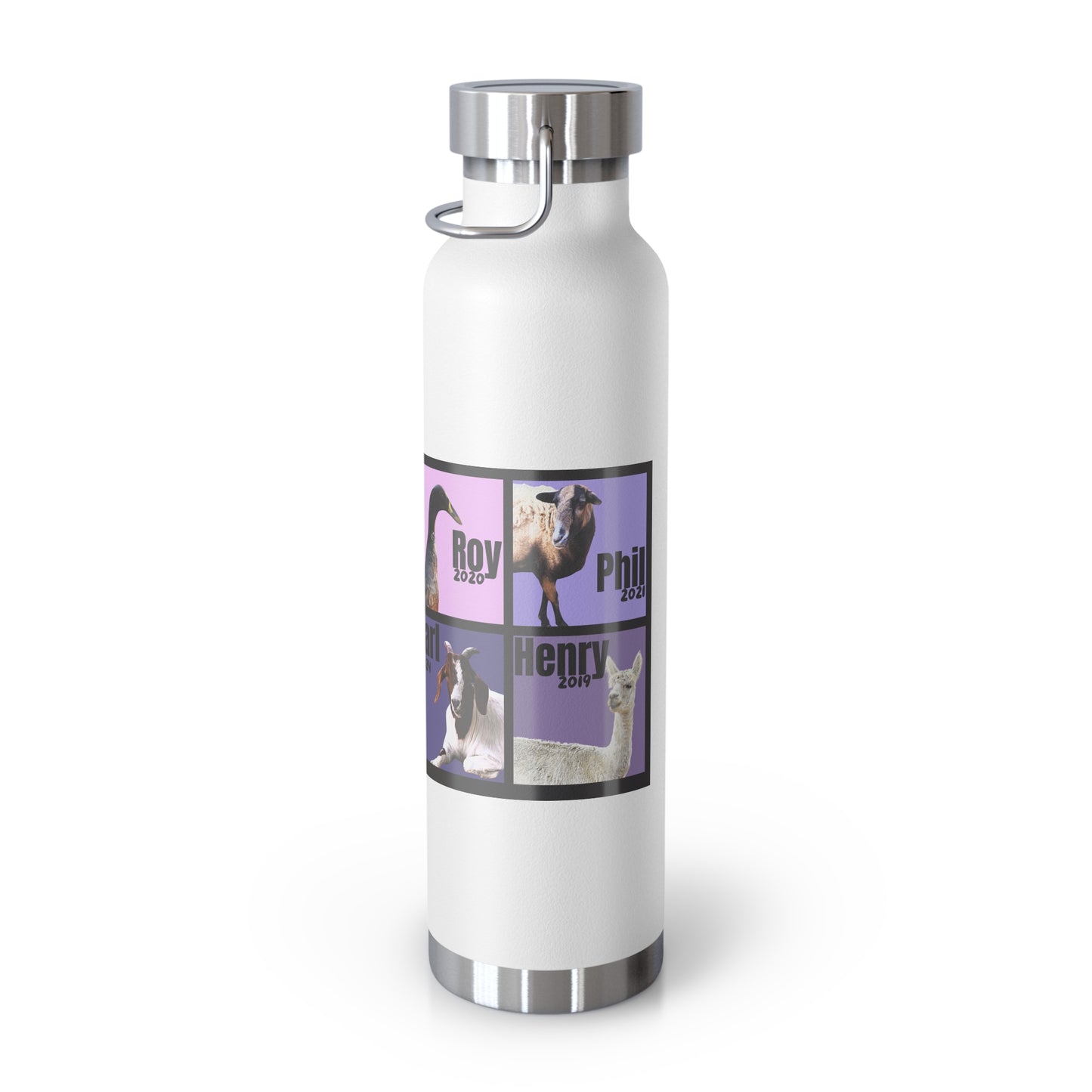 VACUUM INSULATED BOTTLE 22oz - THE WHOLE GANG - PURPLE