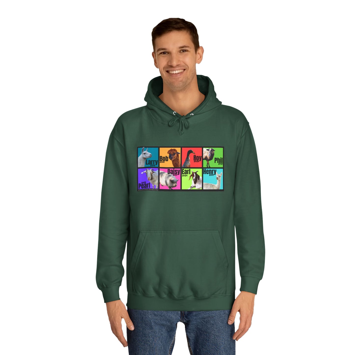 THE WHOLE GANG - ADULT HOODIE - BOLD